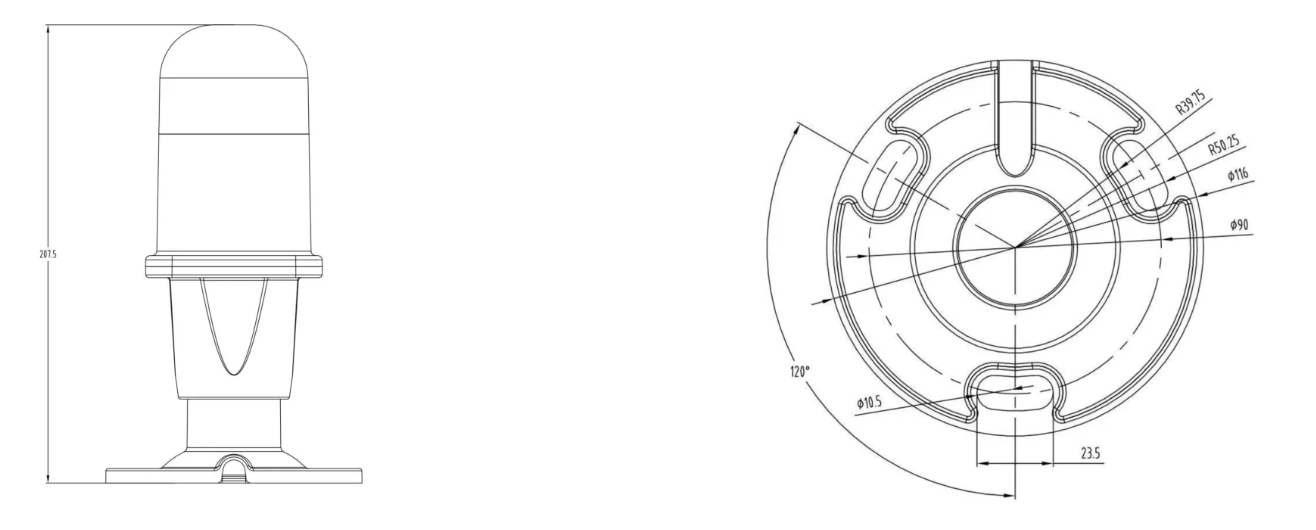 LED Low Intensity Aviation Obstruction Light(OL1804)1.jpg